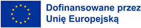 Logo Uni europejskiej z informacją, że projest został dofinanowany ze środków europejskich.